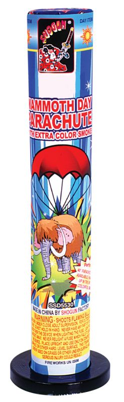 MAMMOTH DAY PARACHUTES W/SMOKE